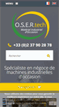 Mobile Screenshot of osertech.fr